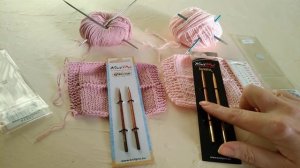 Спицы basix и ginger  от Knit Pro.  Обзор, сравнение, тест на плотность вязки!