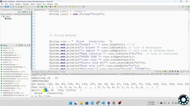 Strings in Java  | Ch-1 P-6 | Complete Java Course for beginners in Hindi
