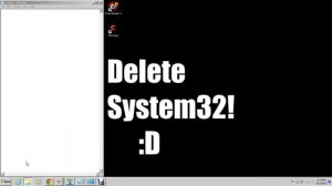 Delete system32