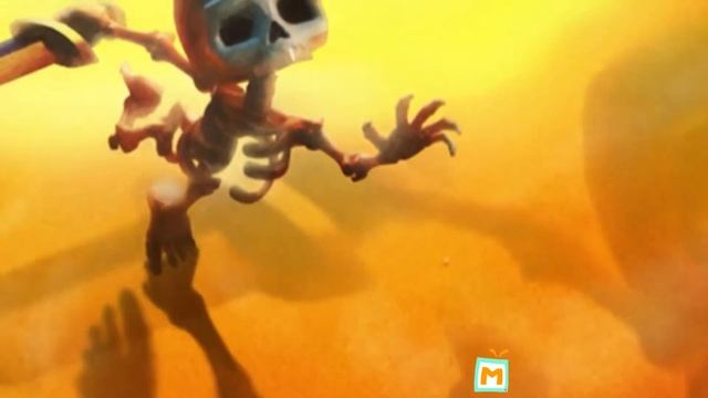 Прикольный мультик - Скелетик и Великан смотреть онлайн