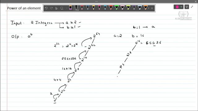 Calculating Power of an Element using Divide and Conquer Technique | Algorithmic Approach