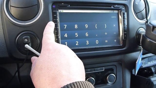 Автомагнитола VW Android 2 - 4GHz Wifi и 3G "8" смотреть онлайн