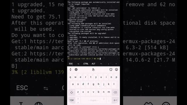 TERMUX - ( Python Install && Python - Vim Editor ) #termux #termuxandroid смотреть онлайн
