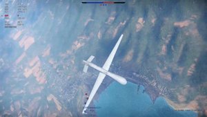 War Thunder Testing the ATTACK DRONE MQ-1 Predator! Ground attack from far!