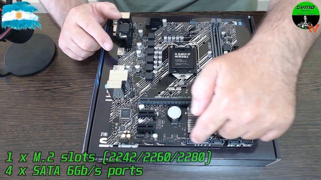 ASUS Prime H410M-E: Potencia y Eficiencia смотреть онлайн