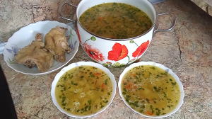 РЕЦЕПТ ОЧЕНЬ ВКУСНОГО И ПОЛЕЗНОГО КУРИНОГО СУПА. ТАКОЙ СУПЧИК ПОНРАВИТСЯ ВСЕЙ СЕМЬЕ.