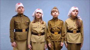 Театральная студия "Фантазия" - Литературный монтаж "Фронтовые медсестры"