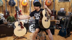 Gibson J-200 Studio & Gibson J-200 Custom Shop | 对比测评