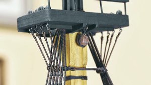 One of the most popular ship models - HMS VICTORY (1765) in scale 1:84