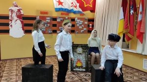Инсценировка произведения А. Твардовского "Василий Теркин"