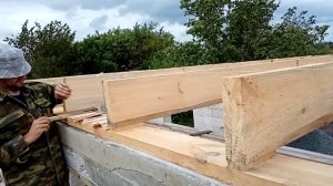 5. Joist / Деревянное перекрытие. Мауэрлат. Крыльцо.