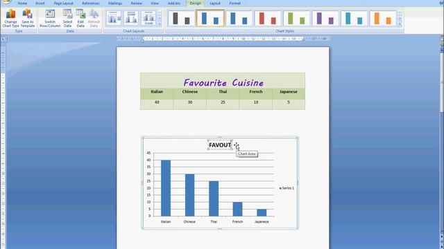 Inserting Column Graphs смотреть онлайн