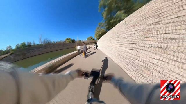 Valencia Spain in NAVEE N65 Electric Scooter 4k Ultra HD 60fps