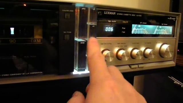 Luxman KX-100 Vintage cassette смотреть онлайн