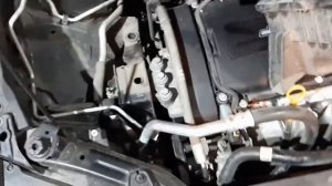 Правая опора ДВС Шевроле Авео т300. Замена масла.