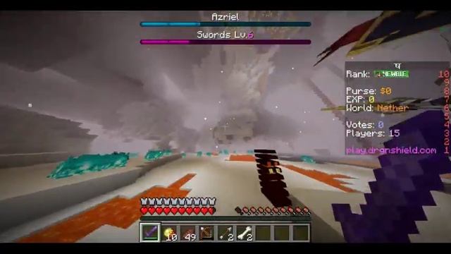Minecraft Azriel Boss Fight ( Model Engine and Mythic Mobs Boss ) смотреть онлайн