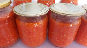 САЛАТ «АППЕТИТ-КА» салат-соус на зиму. Очень ВКУСНЫЙ.