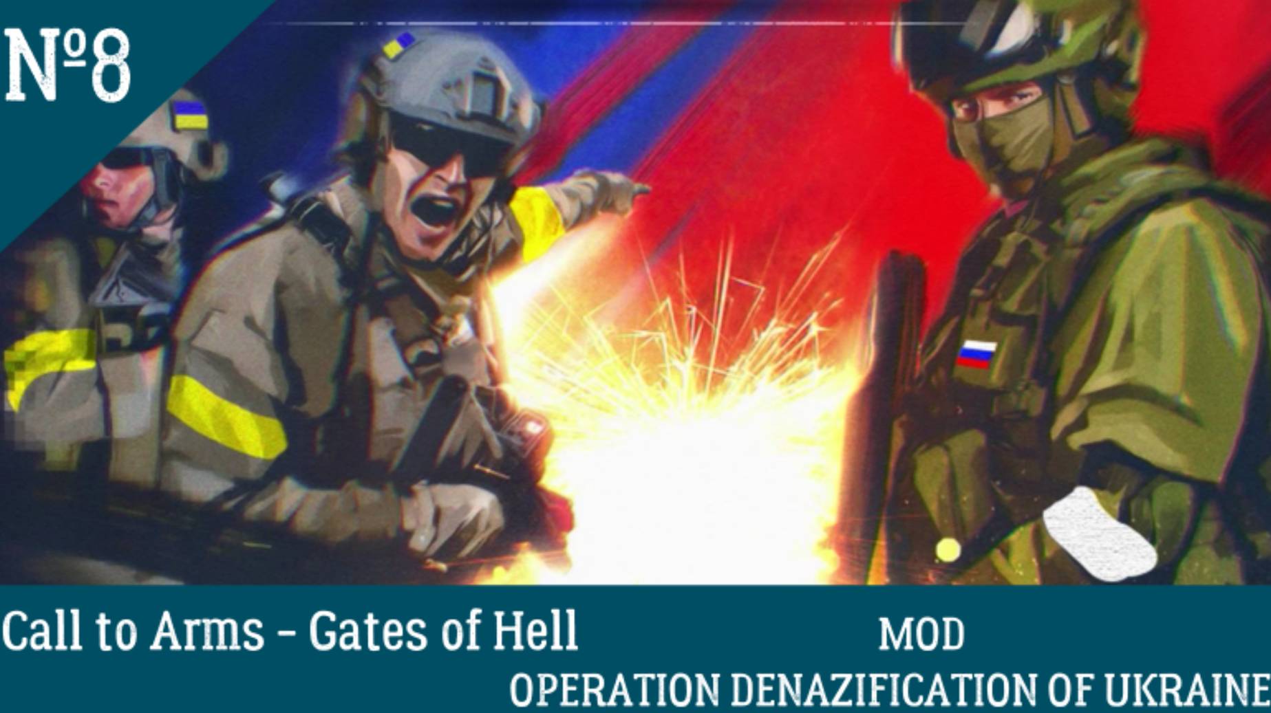 ★Call to Arms - Gates of Hell★ ДЕНЬ 8★ ХАРДКОР★ МОД OPERATION DENAZIFICATION OF UKRAINE ★