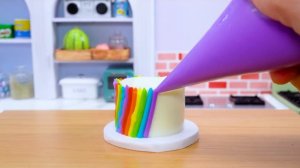 Colorful Bunny Jelly Making 🌈 Mini Honey Jelly Recipes by Petite Baker 🌈 Best Rainbow Jelly Ever