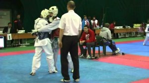 Taekwondo WTF. Турнир Выхино-Жулебино. 28.04.2013 Себейкин-Керимов