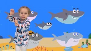 Детская DISCO дискотека - Учимся танцевать под песню АКУЛЕНОК - Песенка для детей