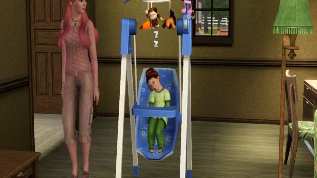 Sims 3 Store: Deluxe Baby Swing смотреть онлайн