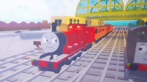 sodor fallout au episode 1 thomas escape of The blast