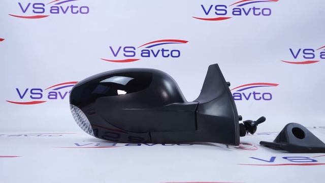 Зеркала на ВАЗ 2108, 2113, 2114, 2115 (с тросовым управлением и повторителем) Волна (Черный) смотреть онлайн