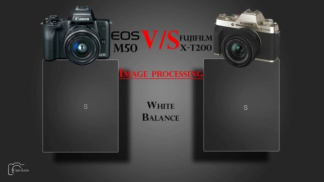 Canon EOS M50 vs FUJIFILM X T200 смотреть онлайн