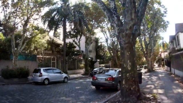 Район Бельграно в Буэнос-Айресе. Красивые частные дома смотреть онлайн