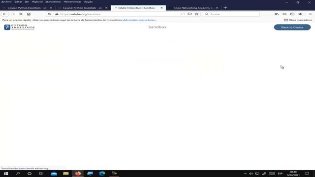 Bienvenida al curso Python Essentials y primeros pasos смотреть онлайн