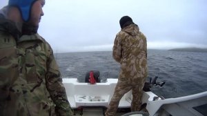 Ловля ЛОСОСЯ троллингом. Морская рыбалка как есть!