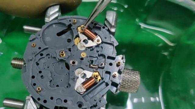Assembly And Disassembly Of Seiko SII Cal.vk63a Movement#watches #seiko