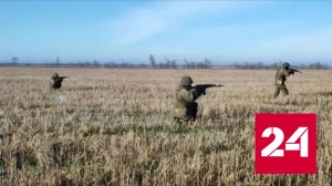 В Херсонской области мобилизованные отработали тактику сражения в городе - Россия 24