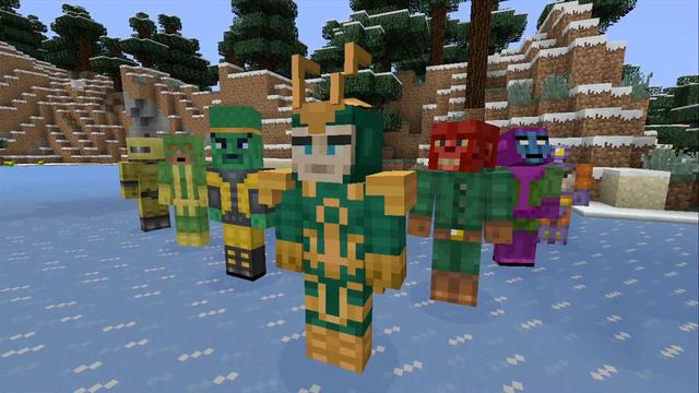 MARVEL Skinpack - Minecraft Xbox 360 OFFICIAL Trailer смотреть онлайн