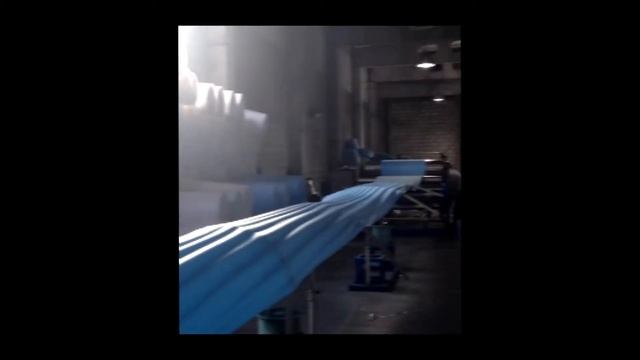 Полотно из вспененного полиэтилена повышенной плотности