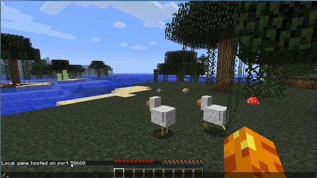 Как поиграть с другом в Minecraft 1.6.4 без сервера. смотреть онлайн