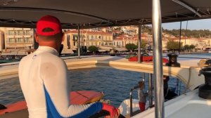 Греция. В море на катамаране Lagoon 39 part 1.