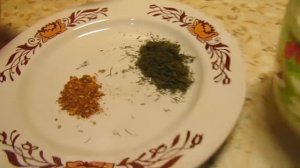 Картофельное пюре с грибами и луком.