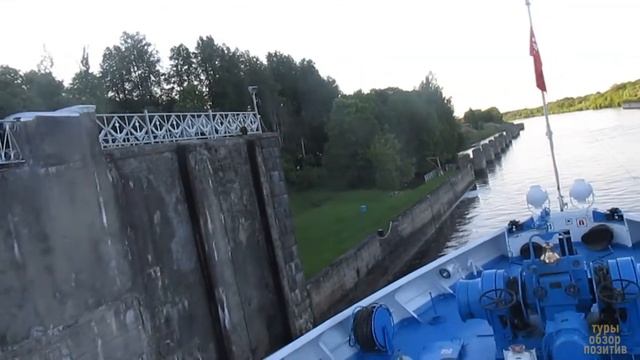 Шлюзование.  Канал им. Москвы