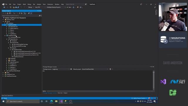 Entity Framework Core Migrations with ASP.NET Core in C#