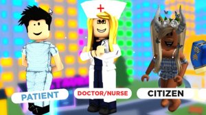 Roblox Ролевая игра Больница жизни! 🏥 Кем будешь выбор за тобой Роблок! #лавиния  #roblox #роблокс