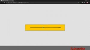 How to make range slider using Html and Css