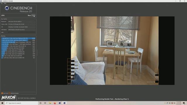 Intel Xeon E5-2680 v2 2.8GHz Cinebench R20 Test смотреть онлайн