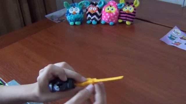 Обзор игрушек из Макдоналдса. Серия Ферби и Бэтман. смотреть онлайн