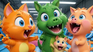 Котенок Кордэ с друзьями на ярмарке | Мультики для детей | Ярмарка | Игры | Приключения | Мульт