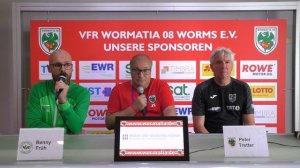 PK Wormatia Worms vs VfR Baumholder 1:1 (05.08.2023)