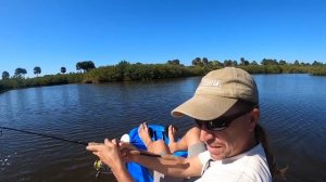 Trouble Landing a Snook from a Kayak