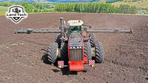 Новый российский трактор РСМ 2400 работает с бороной Veles АГС-22-2 шириной захвата 22 метра!