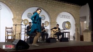 Macarena Cocinero y su grupo en el Festival Flamenco de la Peña Flamenca "El Mirabrás"